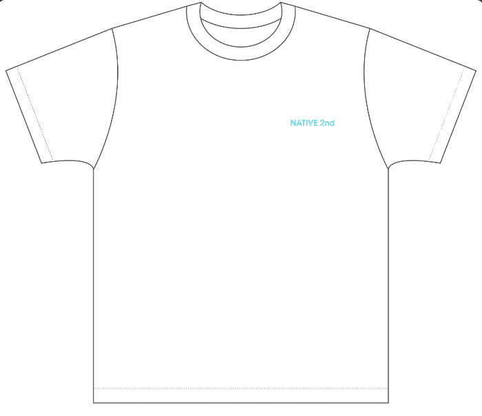 NATIVE 2nd Tシャツ